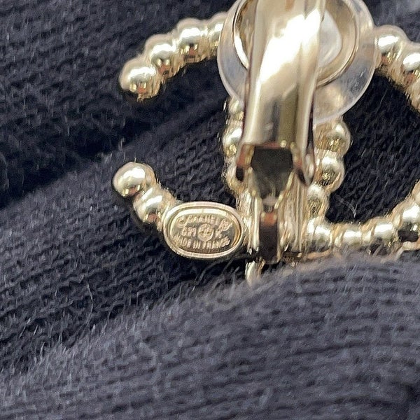 シャネル イヤリング ココマーク ラインストーン フェイクパール B21 K CHANEL アクセサリー