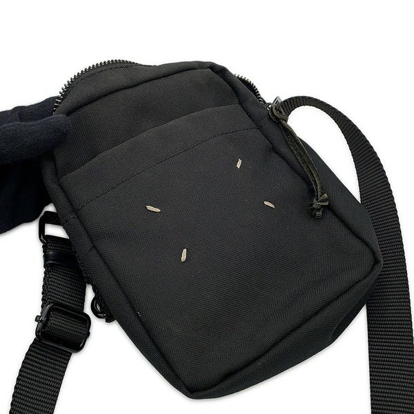 メゾンマルジェラ ショルダーバッグ ショルダーポシェット キャンバス Maison Margiela 黒