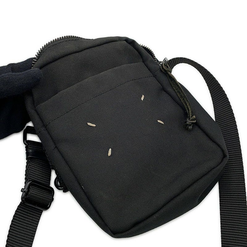 メゾンマルジェラ ショルダーバッグ ショルダーポシェット キャンバス Maison Margiela 黒