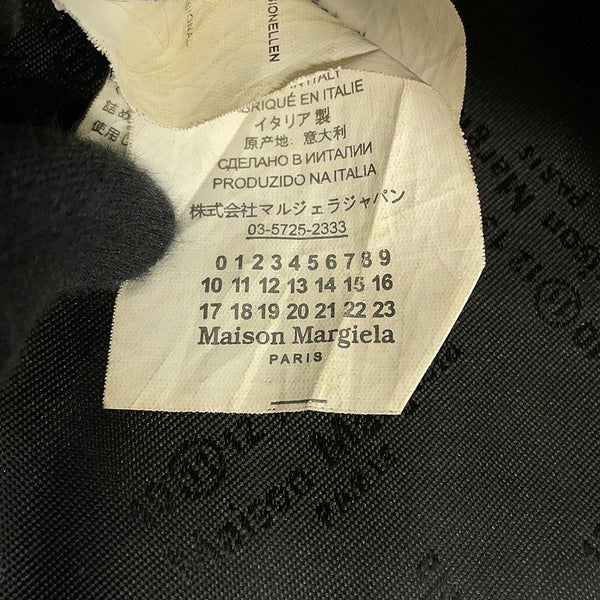 メゾンマルジェラ ショルダーバッグ ショルダーポシェット キャンバス Maison Margiela 黒