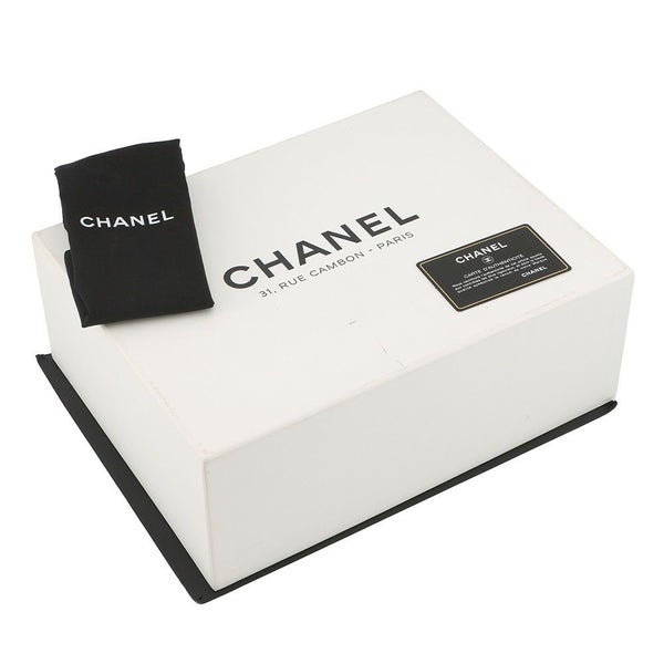 シャネル チェーンショルダーバッグ ココマーク ミニ マトラッセ 20 キャビアスキン A69900 CHANEL ラメ加工 黒