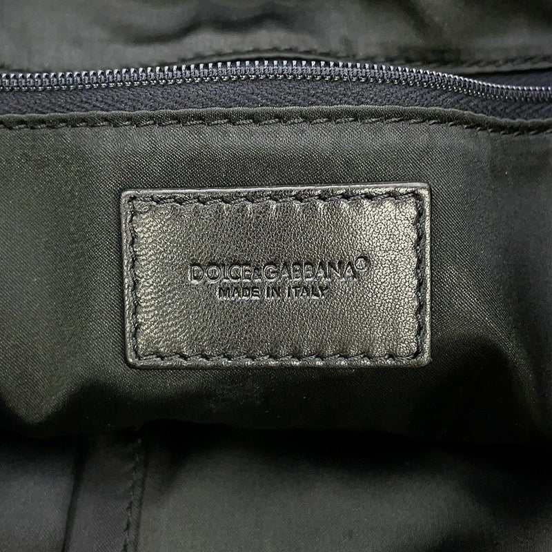 ドルチェ＆ガッバーナ チェーントートバッグ スパンコール レザー DOLCE&GABBANA タッセル 黒