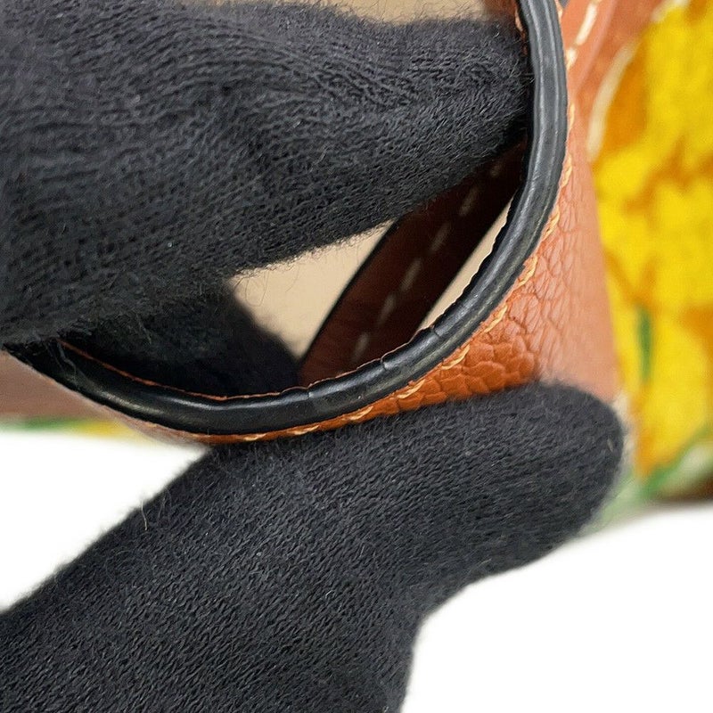 ロエベ ハンドバッグ ドローストリング ハンモック フローラル ミニ カーフレザー 303.30.V07 2way