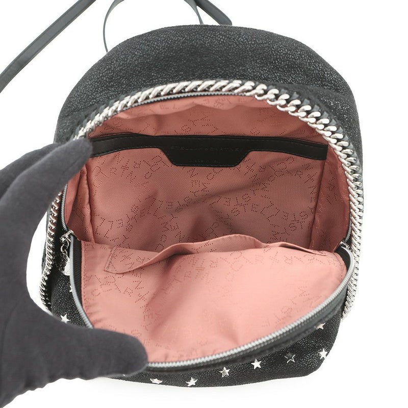 ステラマッカートニー リュック ファラベラ スタースタッズ バックパック 468952 Stella McCartney バッグ 黒