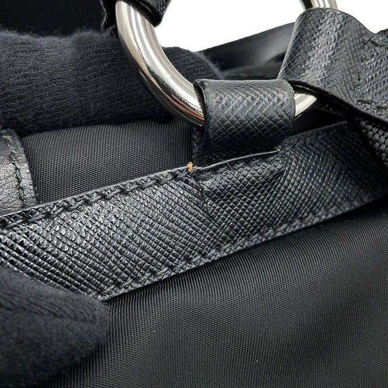 プラダ リュック ナイロン ミニ バックパック 1BZ017 PRADA バッグ リュックサック 黒