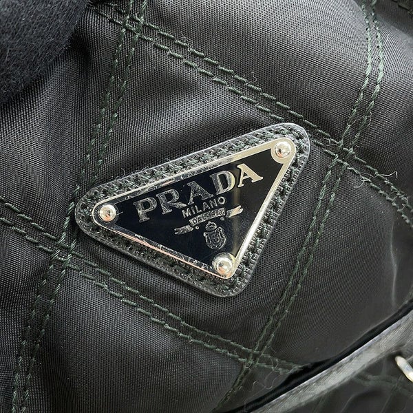 プラダ リュック ナイロン ミニ バックパック 1BZ017 PRADA バッグ リュックサック 黒