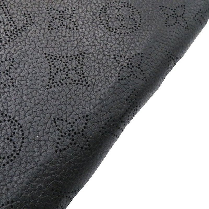 ルイヴィトン 長財布 モノグラム マヒナ ジッピー・ウォレット M61867 LOUIS VUITTON ラウンドファスナー 黒 ブラック