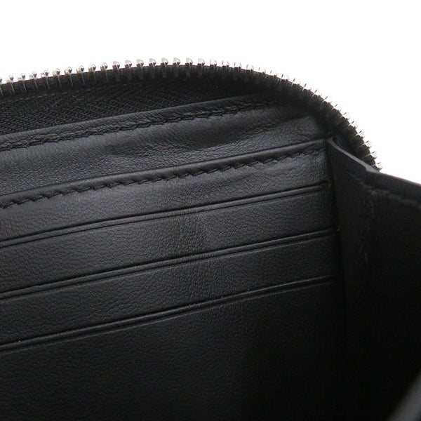 ルイヴィトン 長財布 モノグラム マヒナ ジッピー・ウォレット M61867 LOUIS VUITTON ラウンドファスナー 黒 ブラック