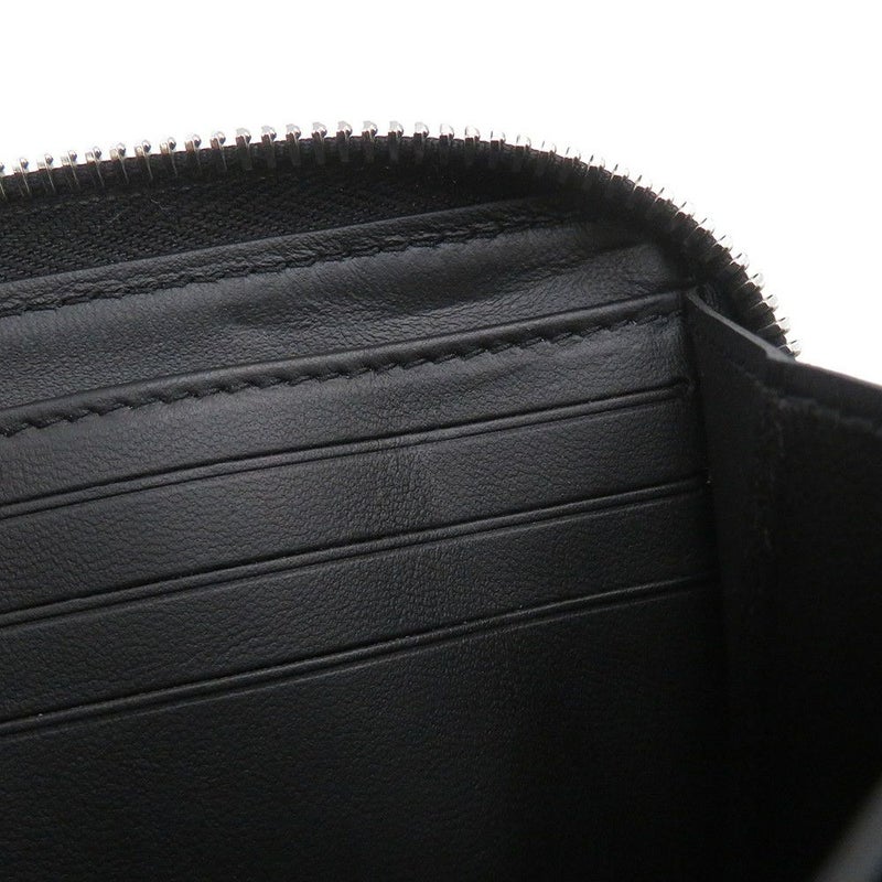 ルイヴィトン 長財布 モノグラム マヒナ ジッピー・ウォレット M61867 LOUIS VUITTON ラウンドファスナー 黒 ブラック