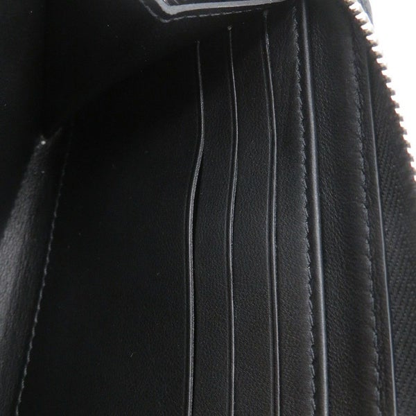 ルイヴィトン 長財布 モノグラム マヒナ ジッピー・ウォレット M61867 LOUIS VUITTON ラウンドファスナー 黒 ブラック