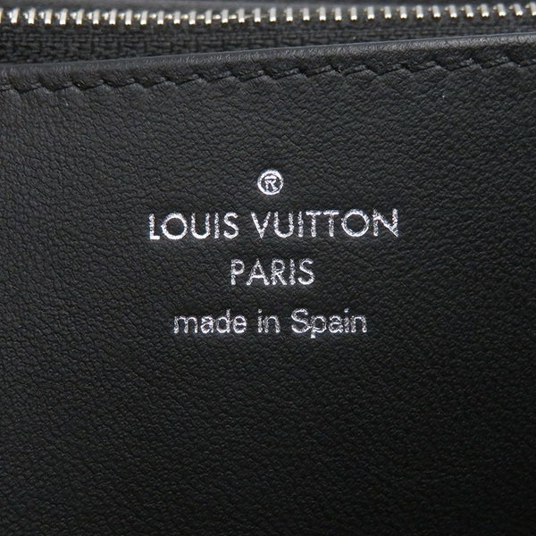 ルイヴィトン 長財布 モノグラム マヒナ ジッピー・ウォレット M61867 LOUIS VUITTON ラウンドファスナー 黒 ブラック
