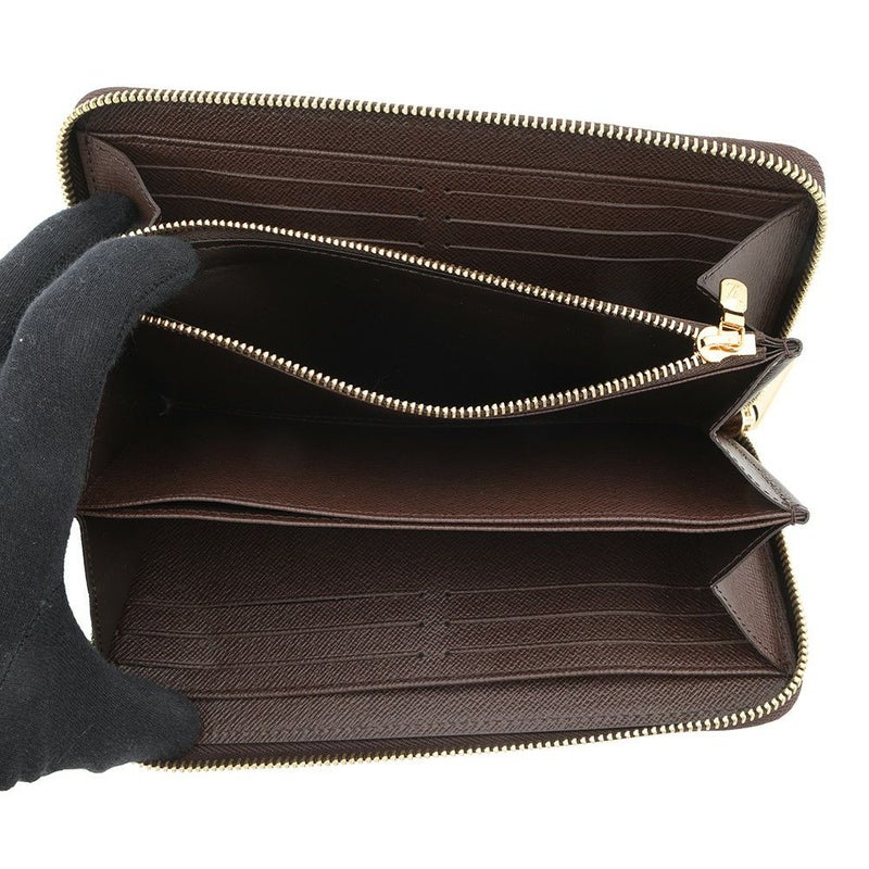 ルイヴィトン 長財布 ダミエ・エベヌ ジッピー・ウォレット N41661 LOUIS VUITTON ヴィトン 財布 ラウンドファスナー