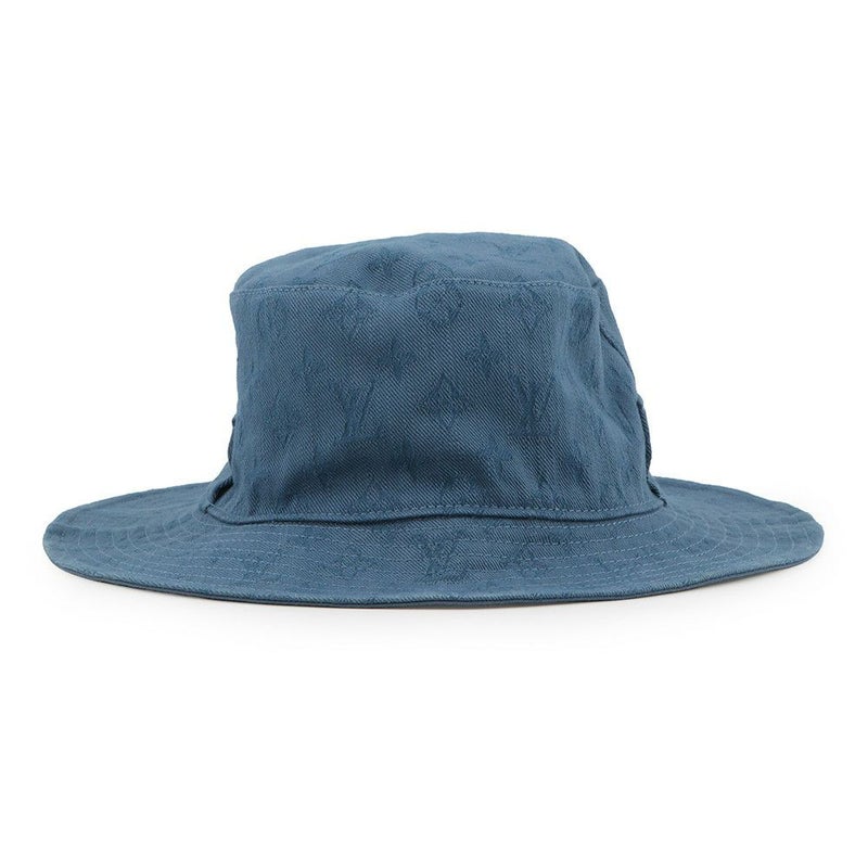 ルイヴィトン バケットハット リバーシブル シャプカ・スケーター カラー ブロックス メンズサイズL M77592 帽子