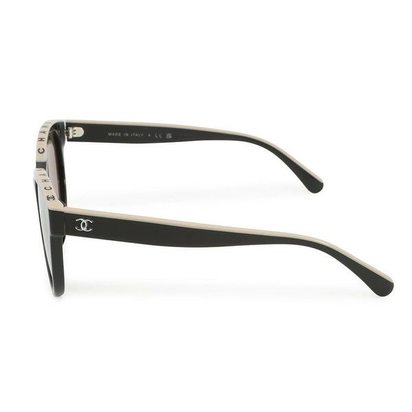 シャネル サングラス ココマーク バタフライ シェイプ 54□20 140 5414-A CHANEL アイウェア 黒