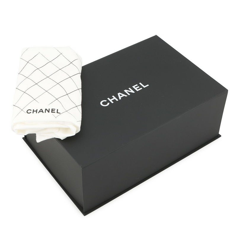 シャネル チェーンショルダーバッグ マトラッセ25 ココマーク ダブルチェーン ラムスキン A01112 CHANEL 黒