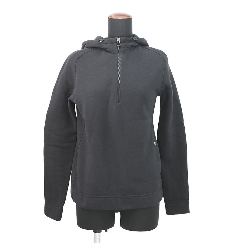 エルメス スウェット エルメス・フィット コットン レディースサイズS HERMES トップス 黒