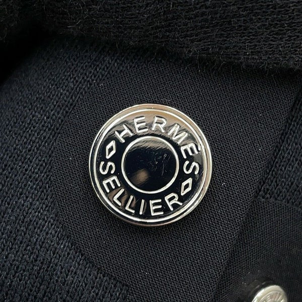 エルメス スウェット エルメス・フィット コットン レディースサイズS HERMES トップス 黒