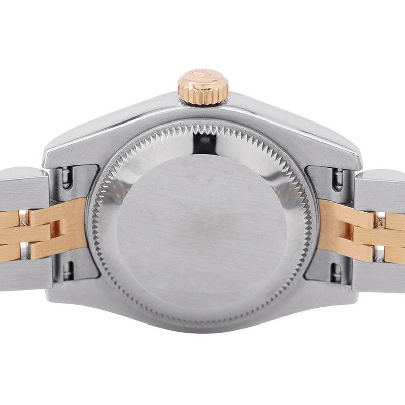 ロレックス デイトジャスト SS/K18PG 179171G ROLEX 腕時計 レディース メテオライト文字盤 10Pダイヤ