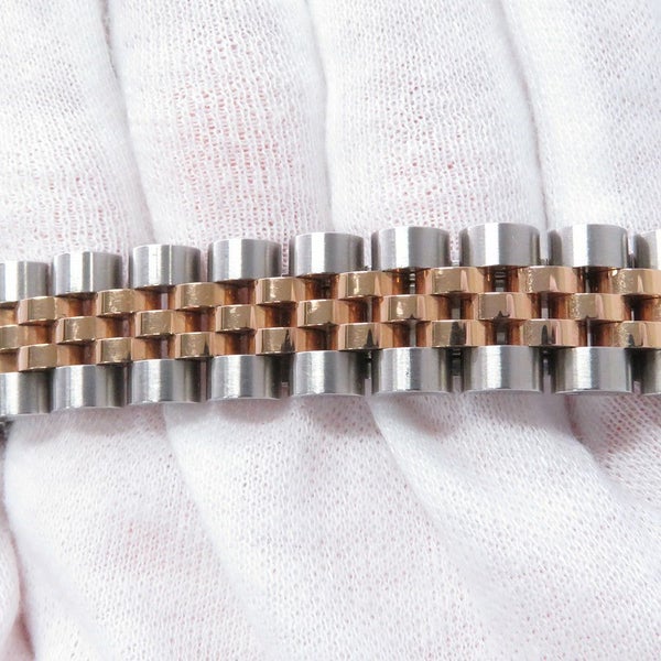 ロレックス デイトジャスト SS/K18PG 179171G ROLEX 腕時計 レディース メテオライト文字盤 10Pダイヤ