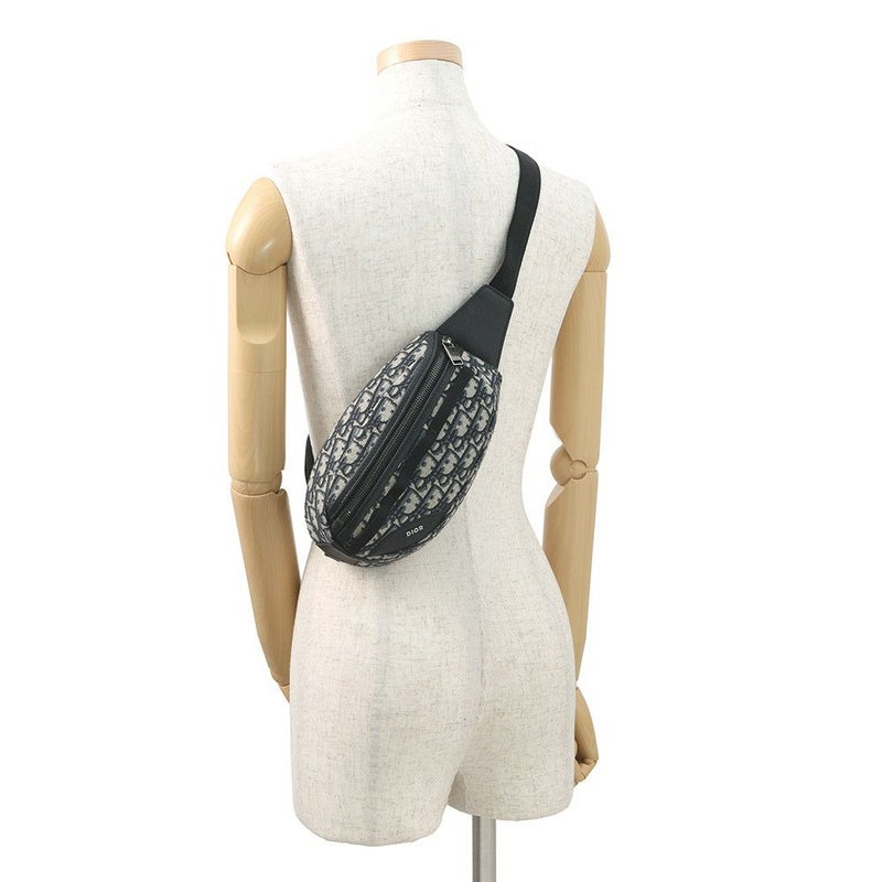 ディオール ボディバッグ オブリーク SCARAB ミニ キャンバス 2ESBC311YKY Christian Dior トロッター 黒