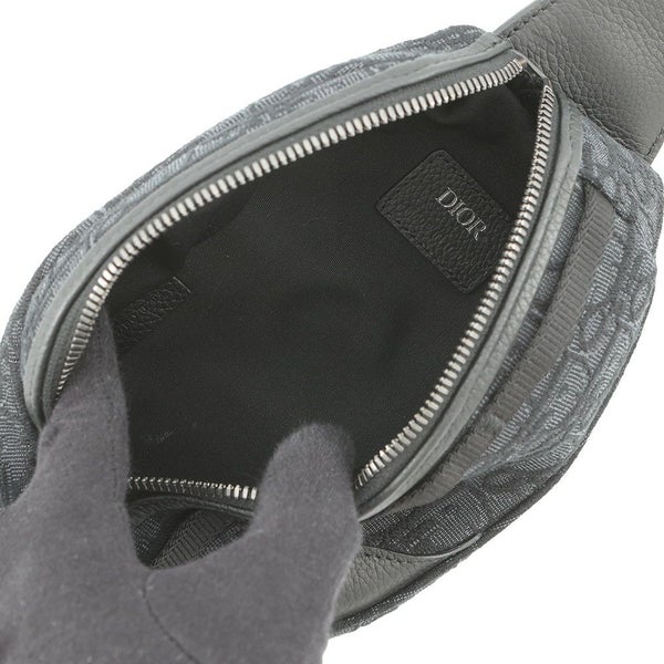 ディオール ボディバッグ オブリーク SCARAB ミニ キャンバス 2ESBC311YKY Christian Dior トロッター 黒