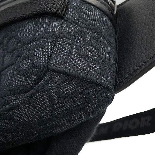 ディオール ボディバッグ オブリーク SCARAB ミニ キャンバス 2ESBC311YKY Christian Dior トロッター 黒