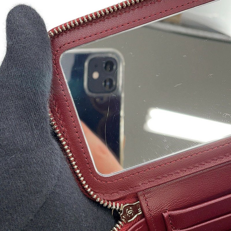 シャネル チェーンショルダーバッグ マトラッセ ココマーク ヴァニティケース ラムスキン AP2199 CHANEL