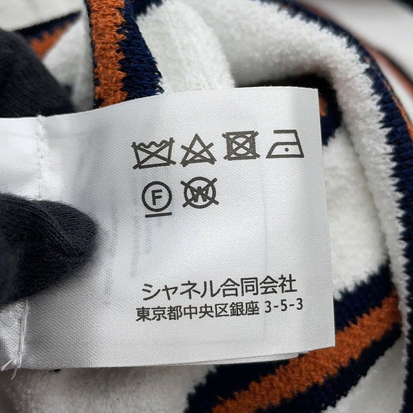 シャネル ポロシャツ プルオーバー ボーダー レディースサイズ40 P81087 CHANEL トップス 2025/26年 クルーズ コレクション