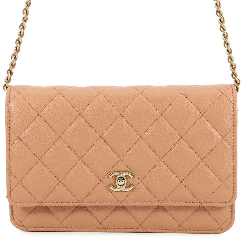 シャネル チェーンウォレット マトラッセ ココマーク キャビアスキン AP4241 CHANEL 財布