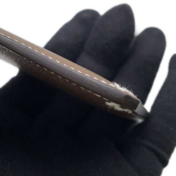 エルメス カードケース Hセリエ エトゥープ エバーカラー W刻印 HERMES カード