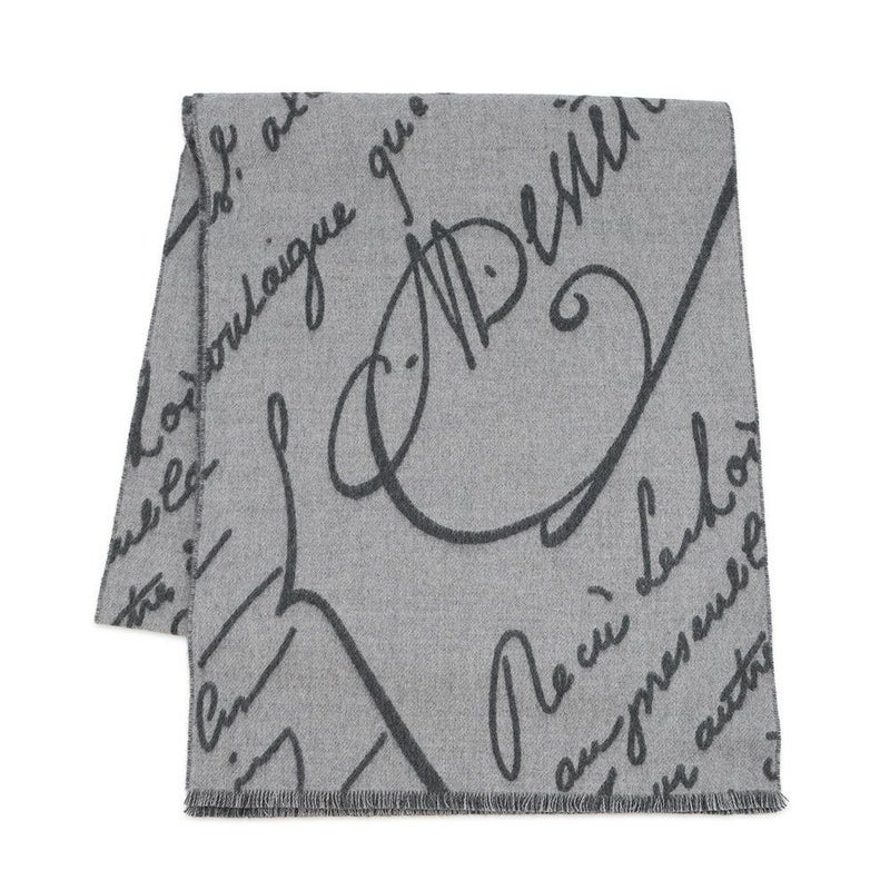 ベルルッティ マフラー スクリットパターン スカーフ ウール Berluti