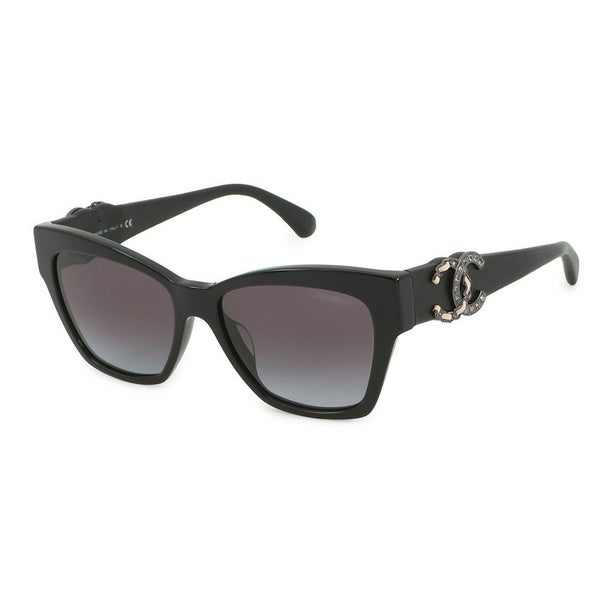 シャネル サングラス ココマーク キャットアイ アイウェア 5456Q-A CHANEL アイウェア 黒