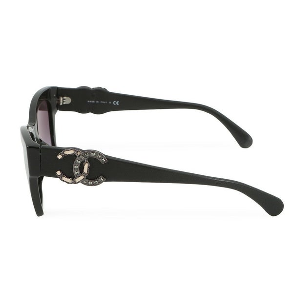 シャネル サングラス ココマーク キャットアイ アイウェア 5456Q-A CHANEL アイウェア 黒