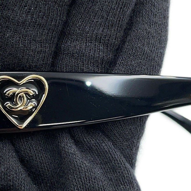 シャネル サングラス ココマーク カメリア フェイクパール 5618 140 5477-A CHANEL アイウェア 黒