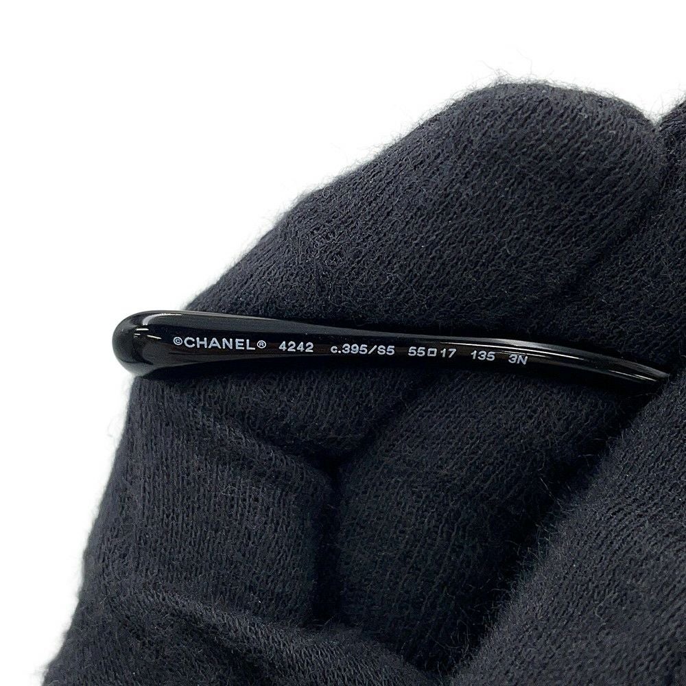 シャネル サングラス チェーン パントシェイプ アイウェア 4242 CHANEL