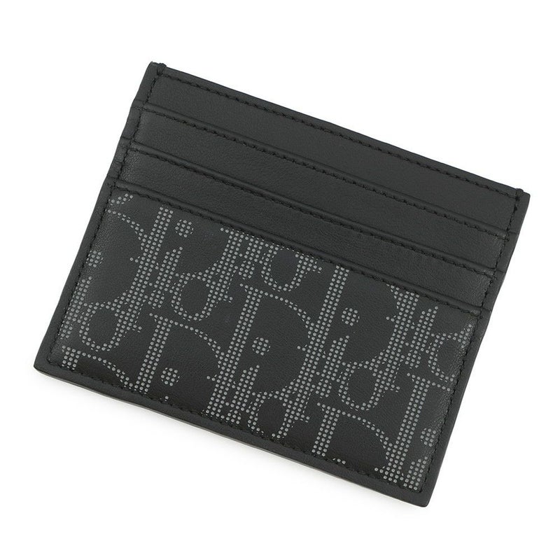 クリスチャン・ディオール カードケース オブリーク ギャラクシー ワールドツアー 2ESCH135CLP Christian Dior 黒 セール品