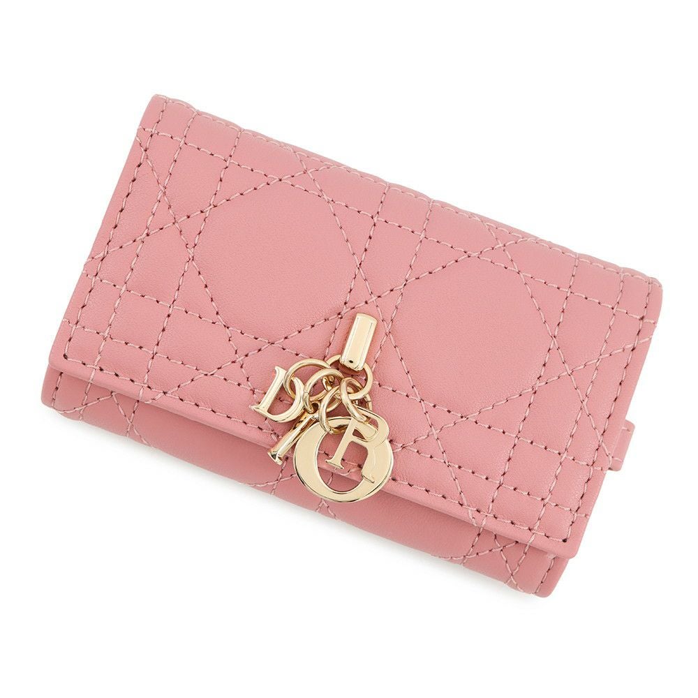クリスチャン・ディオール キーケース My Dior Aster 4連 カナージュ