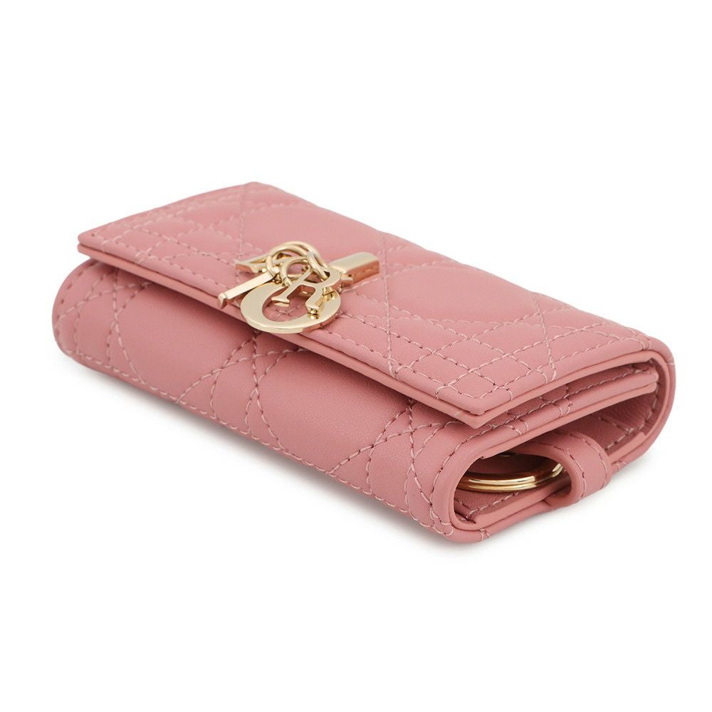 クリスチャン・ディオール キーケース My Dior Aster 4連 カナージュ