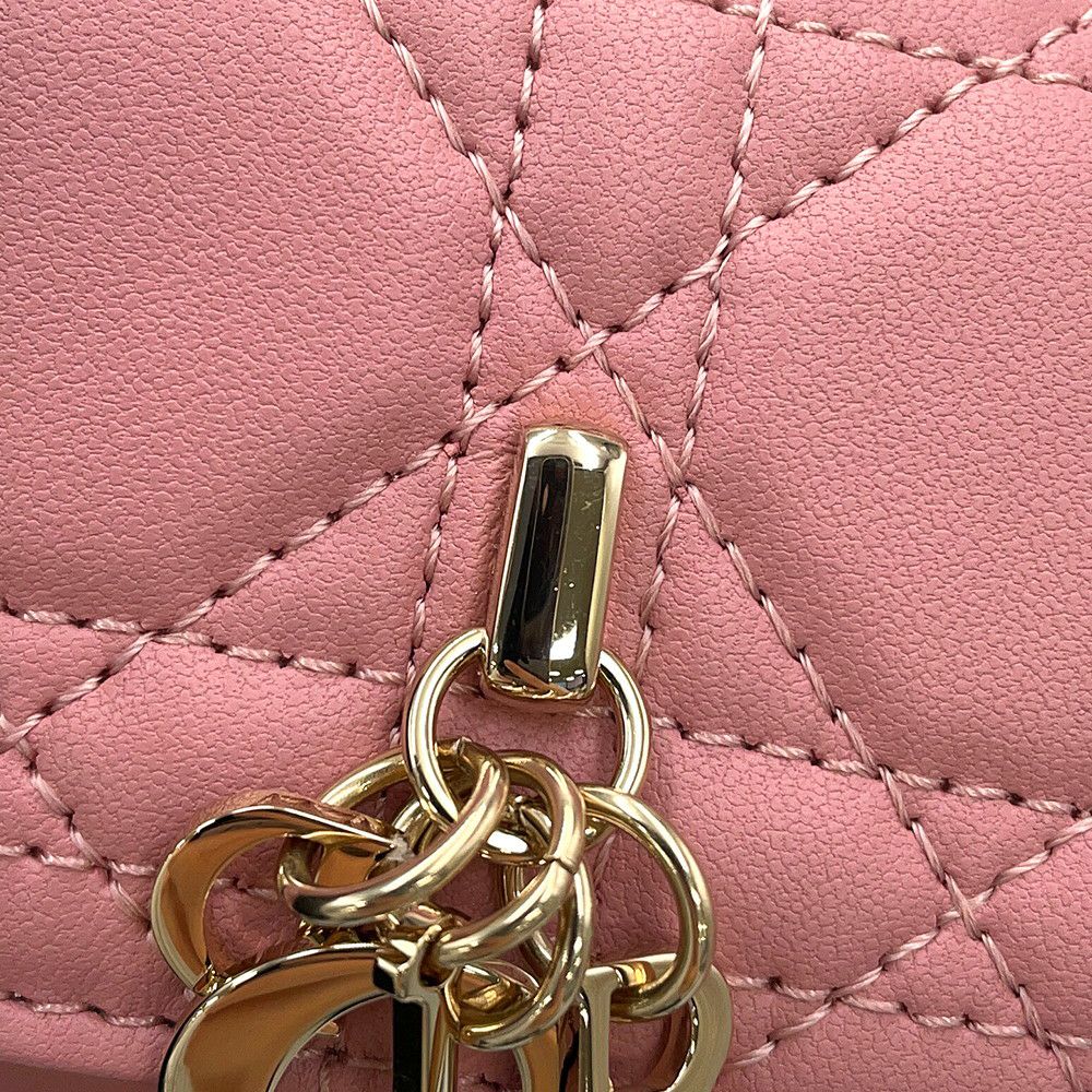 クリスチャン・ディオール キーケース My Dior Aster 4連 カナージュ