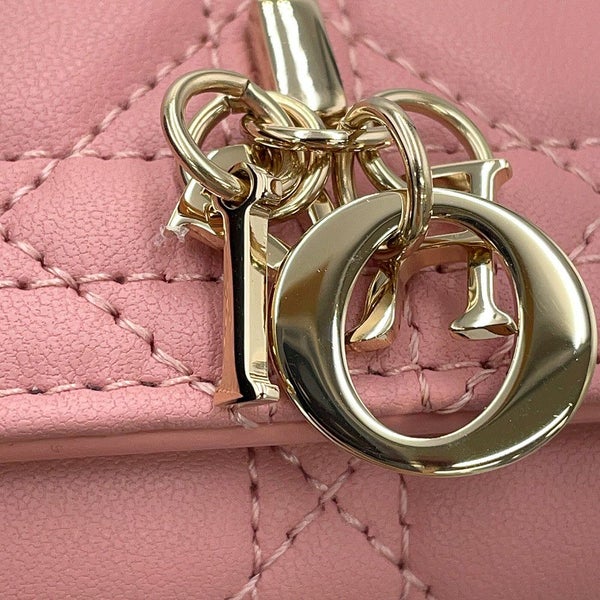 クリスチャン・ディオール キーケース My Dior Aster 4連 カナージュ ラムスキン S0983ONMJ Christian Dior セール品