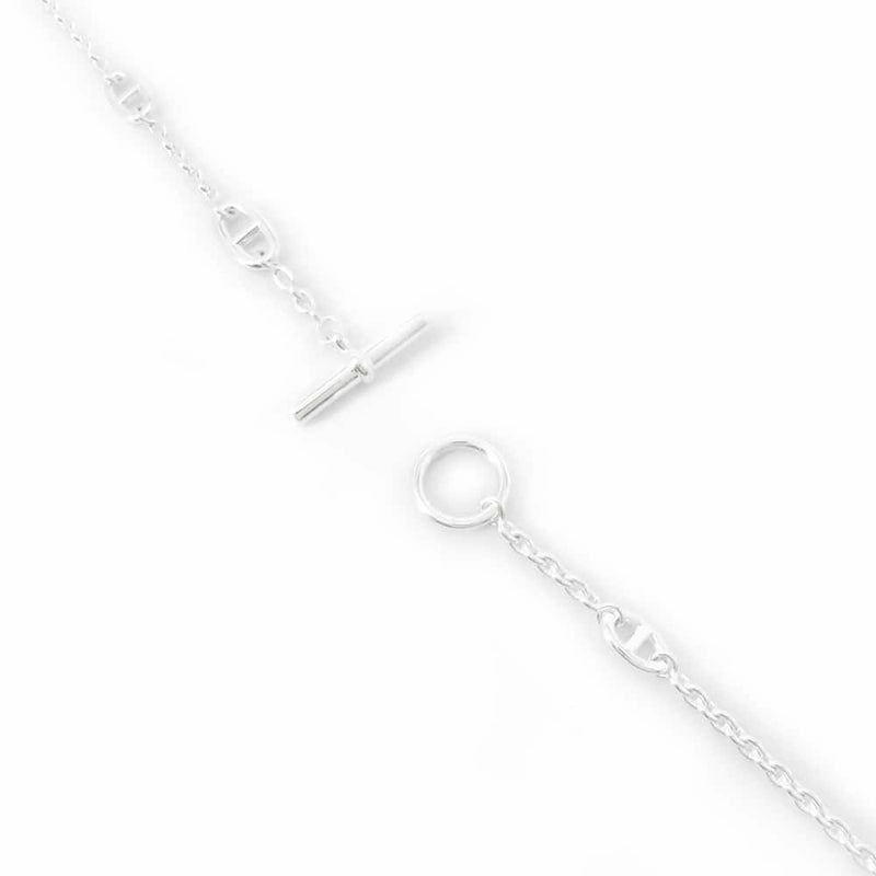 エルメス ネックレス シェーヌダンクル ファランドール 120 SV925シルバー HERMES ジュエリー