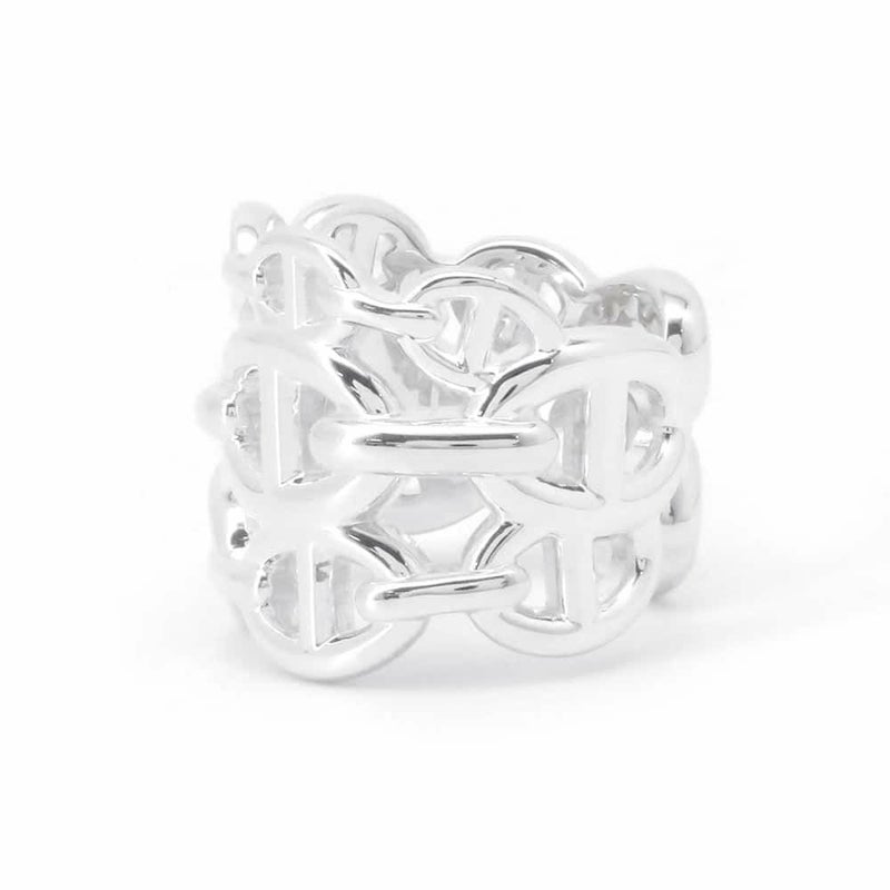 エルメス リング シェーヌダンクル アンシェネGM Enchainee SV925シルバー リングサイズ51 HERMES 指輪 ジュエリー