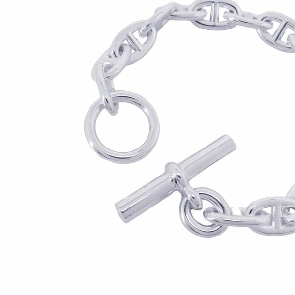 エルメス ブレスレット シェーヌダンクルMM 16コマ SV925シルバー HERMES ジュエリー