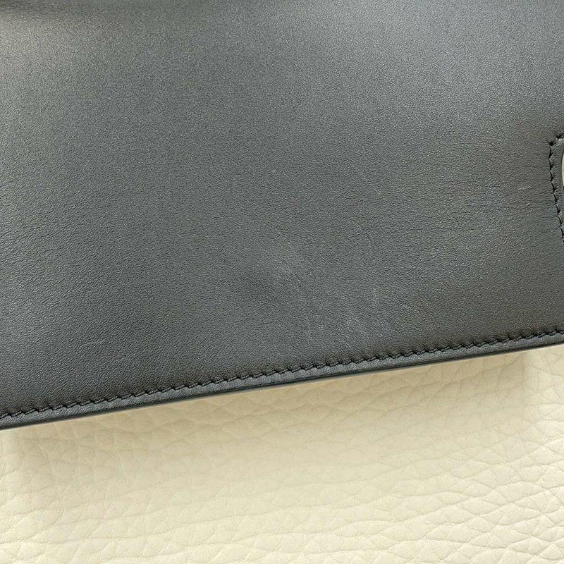 セリーヌ ハンドバッグ ベルトバッグ マイクロ レザー 180153 CELINE 2wayショルダーバッグ 黒 白