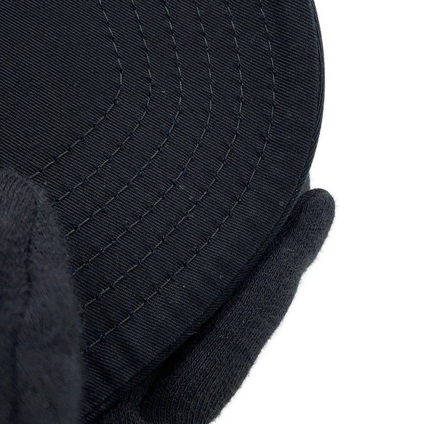 セリーヌ キャップ トリオンフ ベースボールキャップ コットン レディースサイズM 2AUT6969P CELINE 帽子 黒