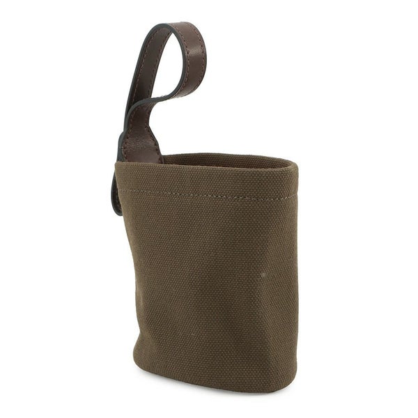 エルメス 犬用トリーツ ポーチ オン ザ ゴー カーキ/シルバー金具 キャンバス B刻印 HERMES 小物入れ