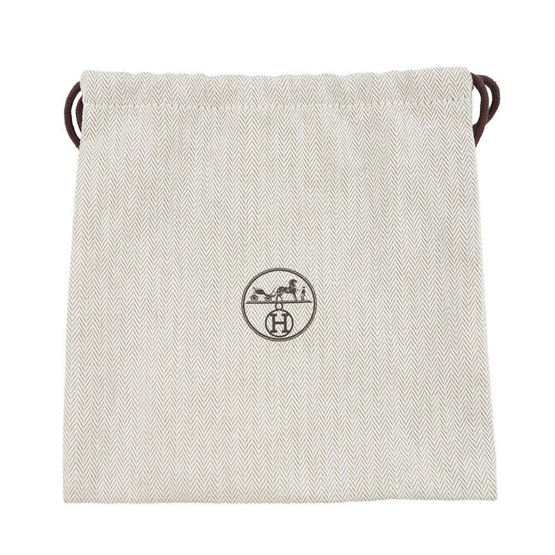 エルメス 犬用トリーツ ポーチ オン ザ ゴー カーキ/シルバー金具 キャンバス B刻印 HERMES 小物入れ