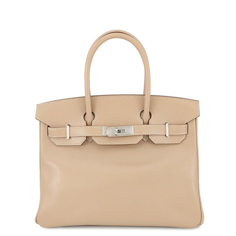 エルメス バーキン30 アルジル/シルバーギロッシュ金具  タデラクト □Q刻印 HERMES Birkin ハンドバッグ