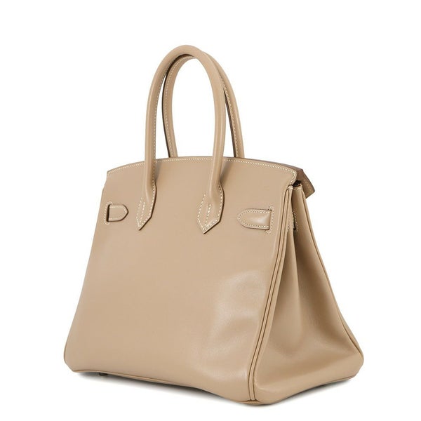 エルメス バーキン30 アルジル/シルバーギロッシュ金具  タデラクト □Q刻印 HERMES Birkin ハンドバッグ