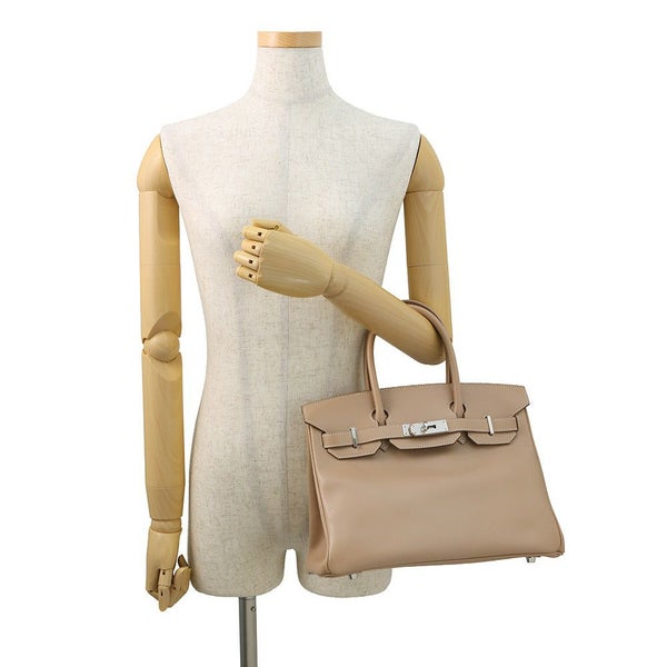 エルメス バーキン30 アルジル/シルバーギロッシュ金具  タデラクト □Q刻印 HERMES Birkin ハンドバッグ